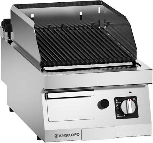 GRILLADE GAZ A PIERRES CERAMIQUE