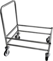 CHARIOT AVEC CHÂSSIS POUR 2 BACS GN 1/1