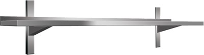 Etagère murale en acier inox AISI304, 120 cm