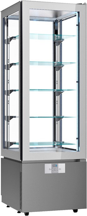 VITRINE VERTICALE +14 ÷ +16°C COLORIS GRIS