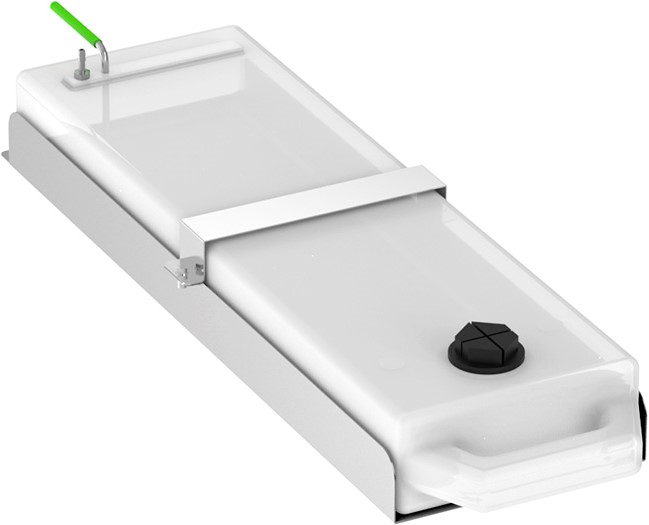 KIT RÉSERVOIR DE DÉTERGENT POUR FOUR TT61-TT101 SUR SUOBASSEMENT OUVERT OU TABLE DE TRAVAIL