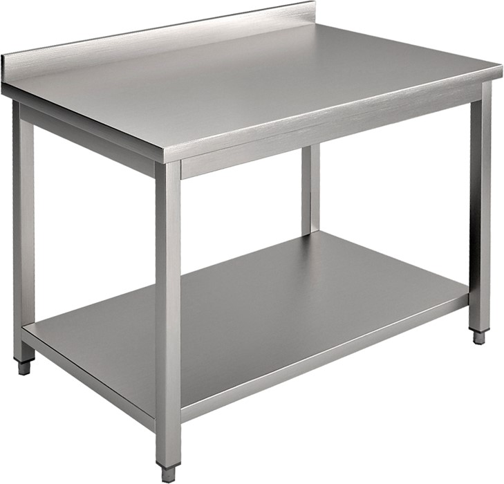 TABLE AVEC DOSSERET ARRIÈRE 140 CM