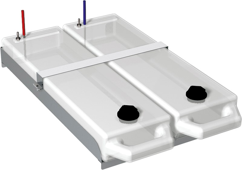 KIT RÉSERVOIRS FOUR COMBISTAR TOP SUR SOUBASSEMENT FERMÉ OU POSÉ SUR PLAN DE TRAVAIL