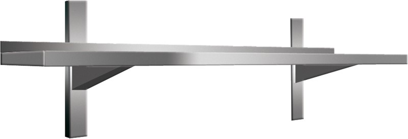 Etagère murale en acier inox AISI304, 100 cm