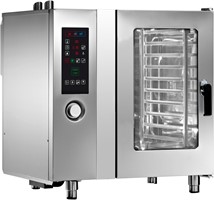 FOUR MIXTE ÉLECTRIQUE MULTI-FONCTION PLUS 10 GN1/1 PORTE AVEC OUVERTURE A DROITE PORTE AVEC OUVERTURE A DROITE