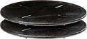 2 DISQUES CACHE-FLAMME, DIAM. 180 MM