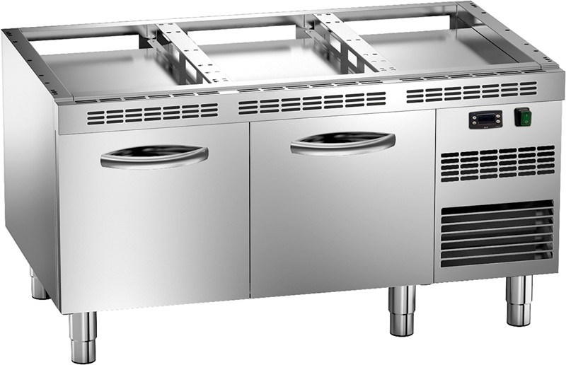 BANQUE RÉFRIGÉRÉE -2°C ÷ +10°C - 2 GRANDS TIROIRS