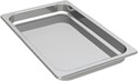 BAC INOX GN 1/2, HAUTEUR 2 CM